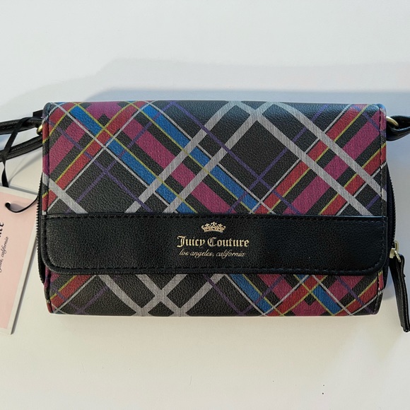 Juicy couture punk rock plaid crossbody. - Picture 3 of 4